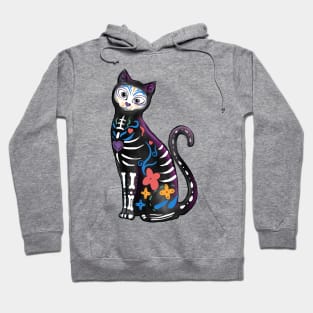 Mexican Skull Cat Hoodie